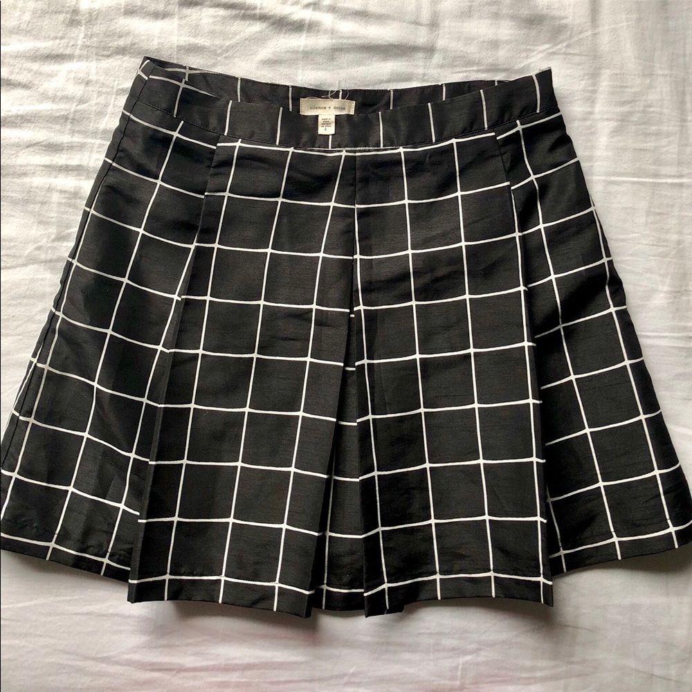 UO Silence + Noise Pleated Mini Skirt